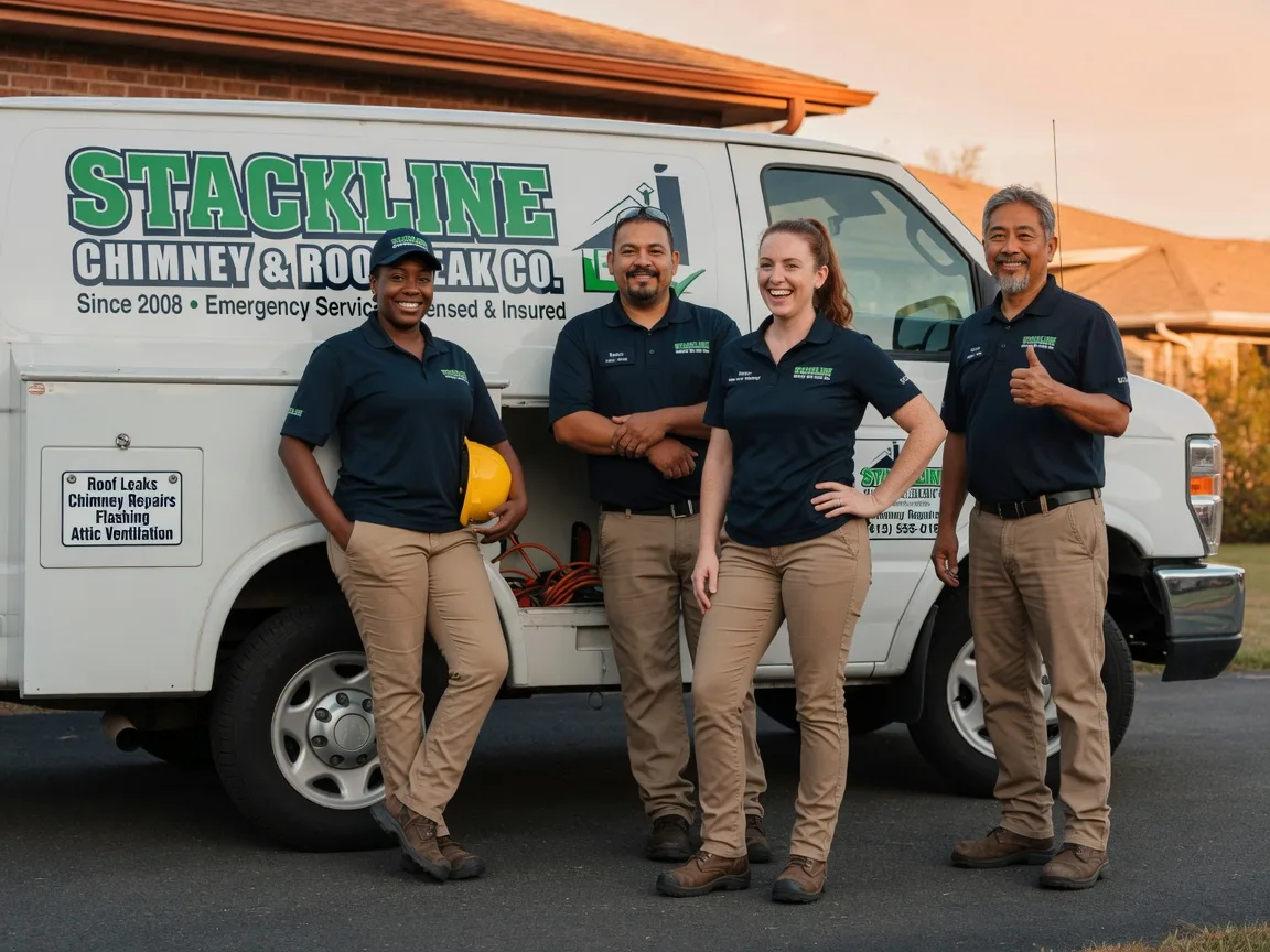 Chimney flashing repair company in Kinross, MI